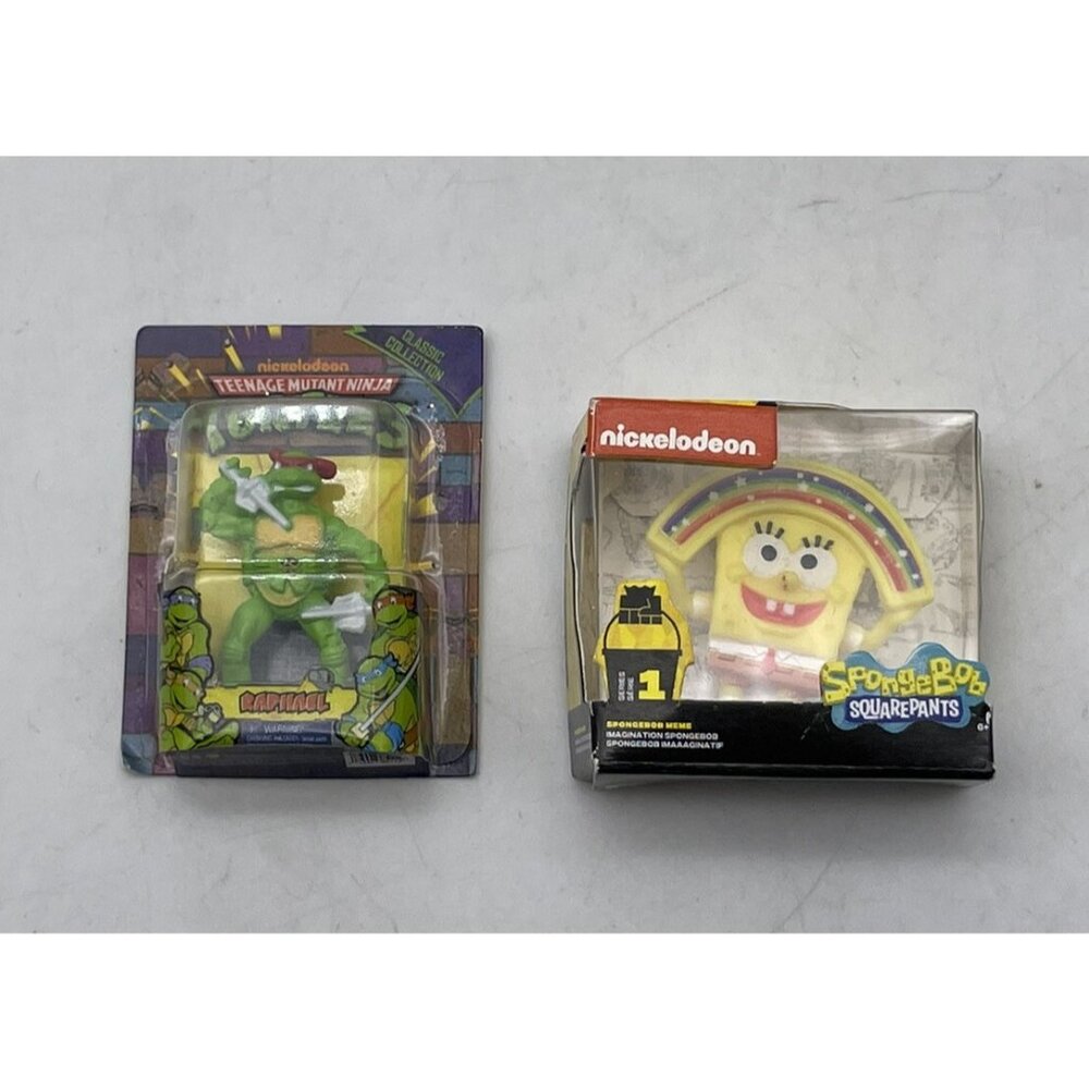 Toy Mini Brands Teenage Mutant Ninja Turtles Raphael And Sponge Bob Rainbow